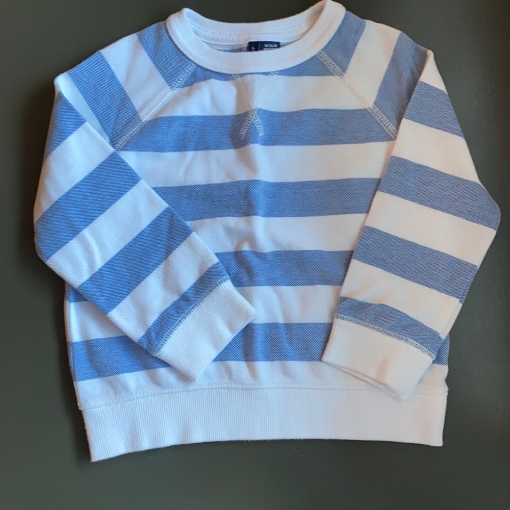 Janie and Jack striped sweatshirt